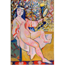 Καραγκιόζης στο τουρκικο δωματιο του Μπαλτυς- Karagioz In balthus Tyrkish room